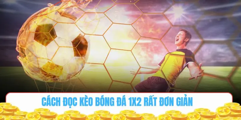 Cách đọc kèo bóng đá 1x2 rất đơn giản