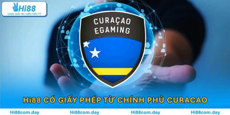 Hi88 có giấy phép từ chính phủ Curacao