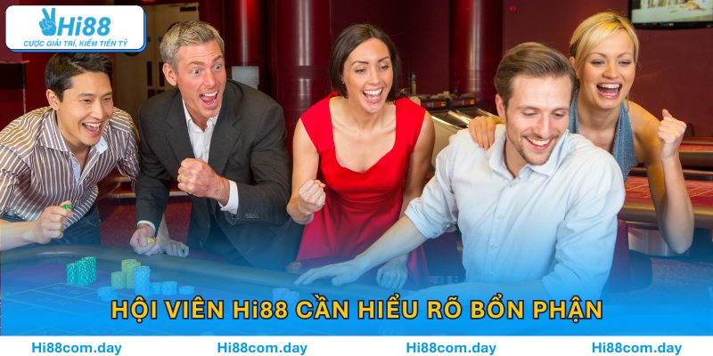 Hội viên cần hiểu rõ bổn phận của mình khi vui chơi
